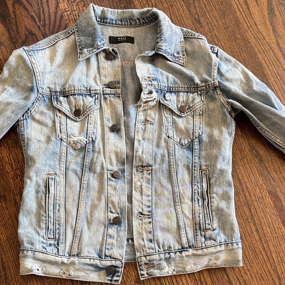 Able Light Blue Denim Jacket